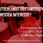 Veranstaltung mit Johannes M. Becker zu Deutschlands Rüstungsexporte. (2)jpg
